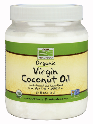 Coconut Oil - Organic, Unrefined, Cold-Press, 100% Pure